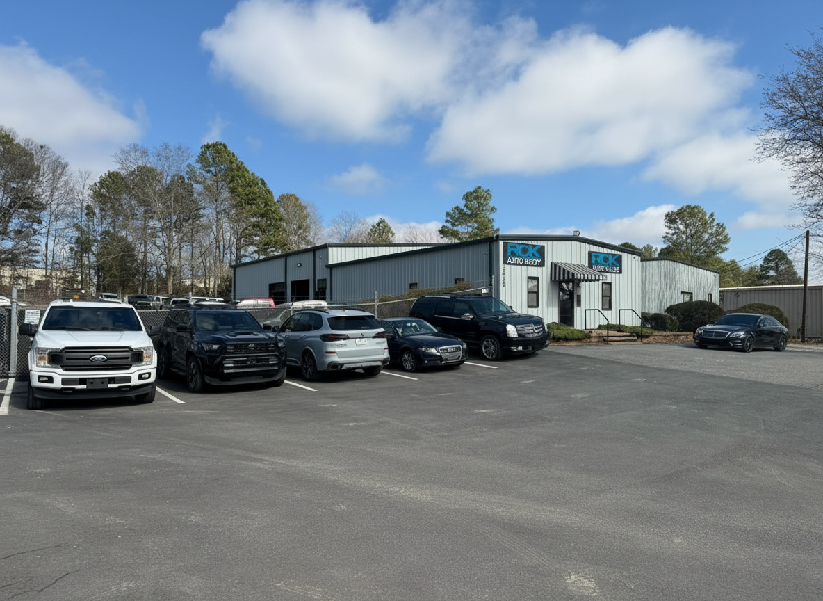 RDK Auto Body — paint booth